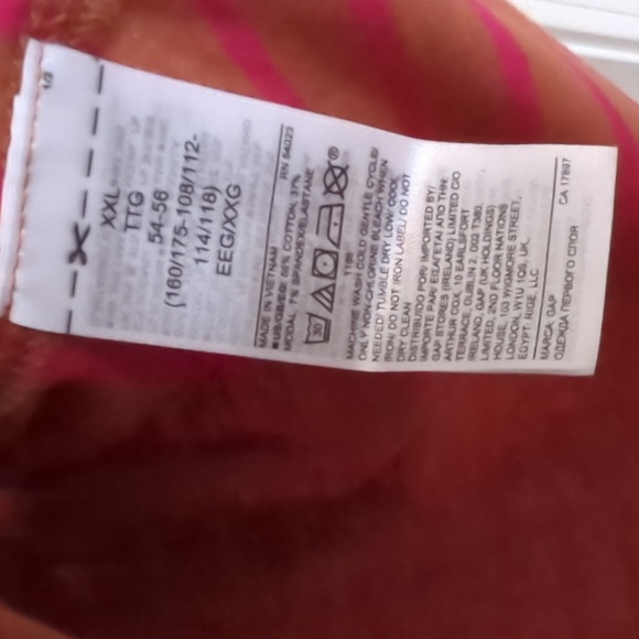 NEW GAP * STRIPED LONG SLEEVE CREW - Picture 7 of 8